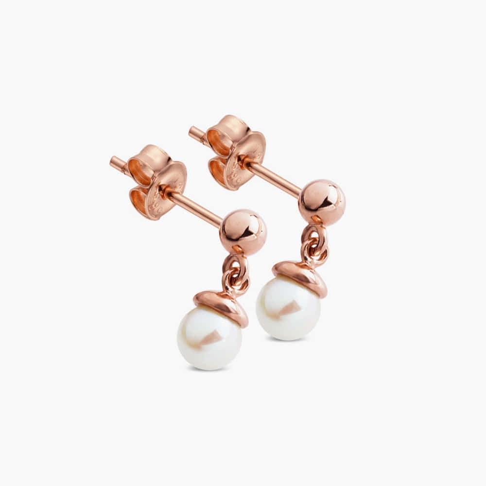 Sea Pearl Pearl Drop Stud Acupuncture Earrings 14K, 18K 해수진주 펄 드롭 스터드 침 귀걸이